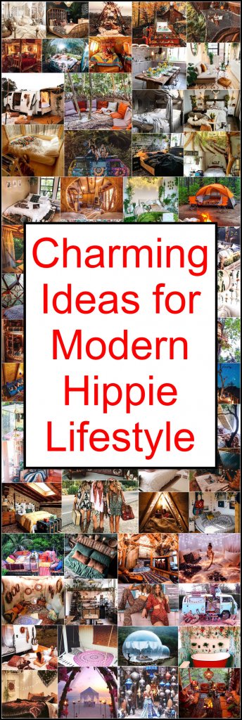 Charming Ideas for Modern Hippie Lifestyle | Hippie Boho Style