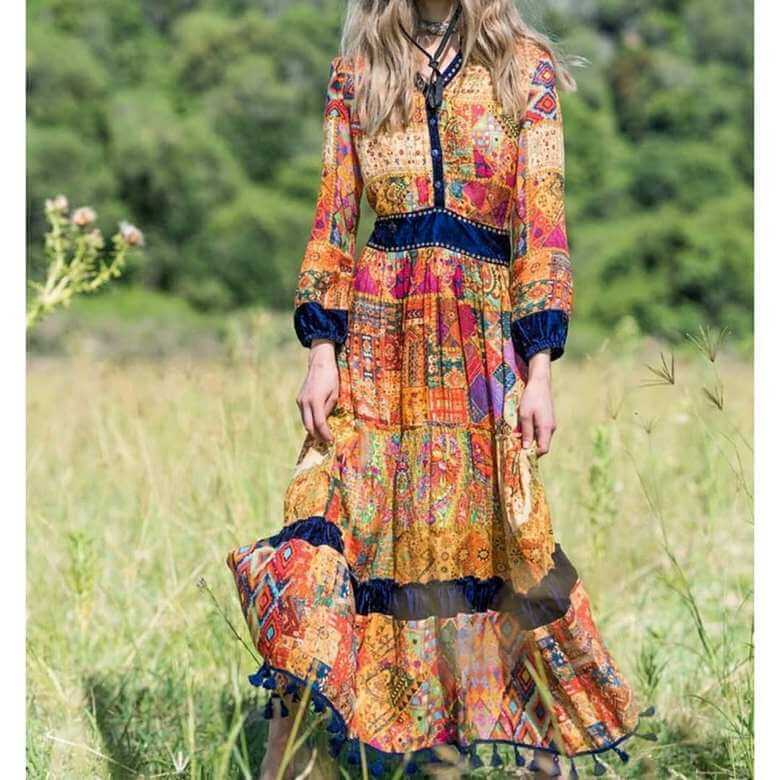 Boho Hippie Dresses Colorful Lifestyle Ideas | Hippie Boho Style