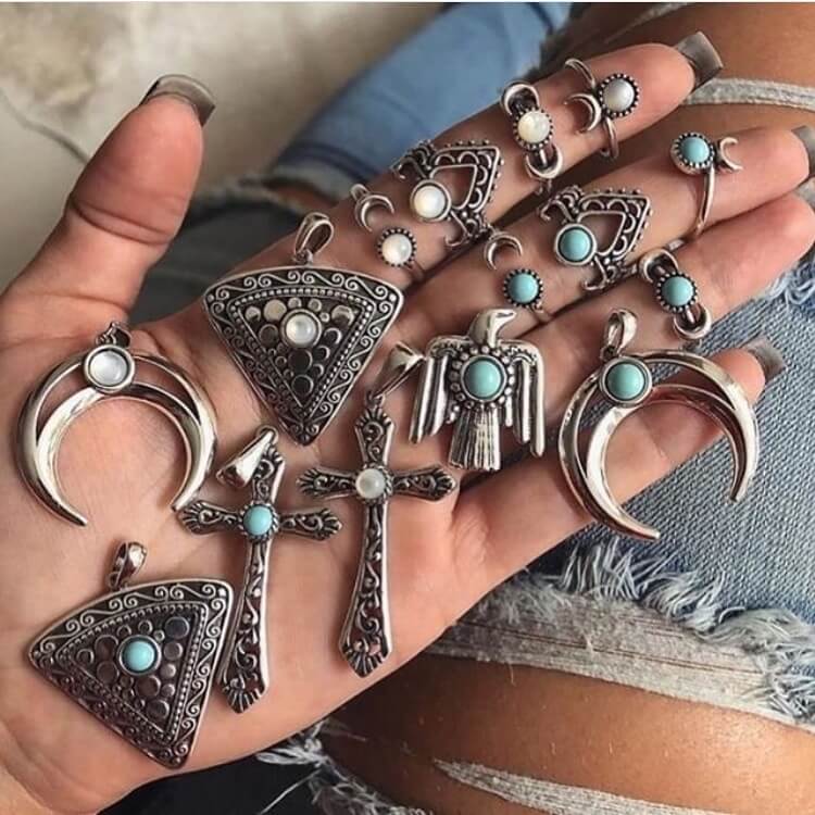 boho hippie jewelry (45)