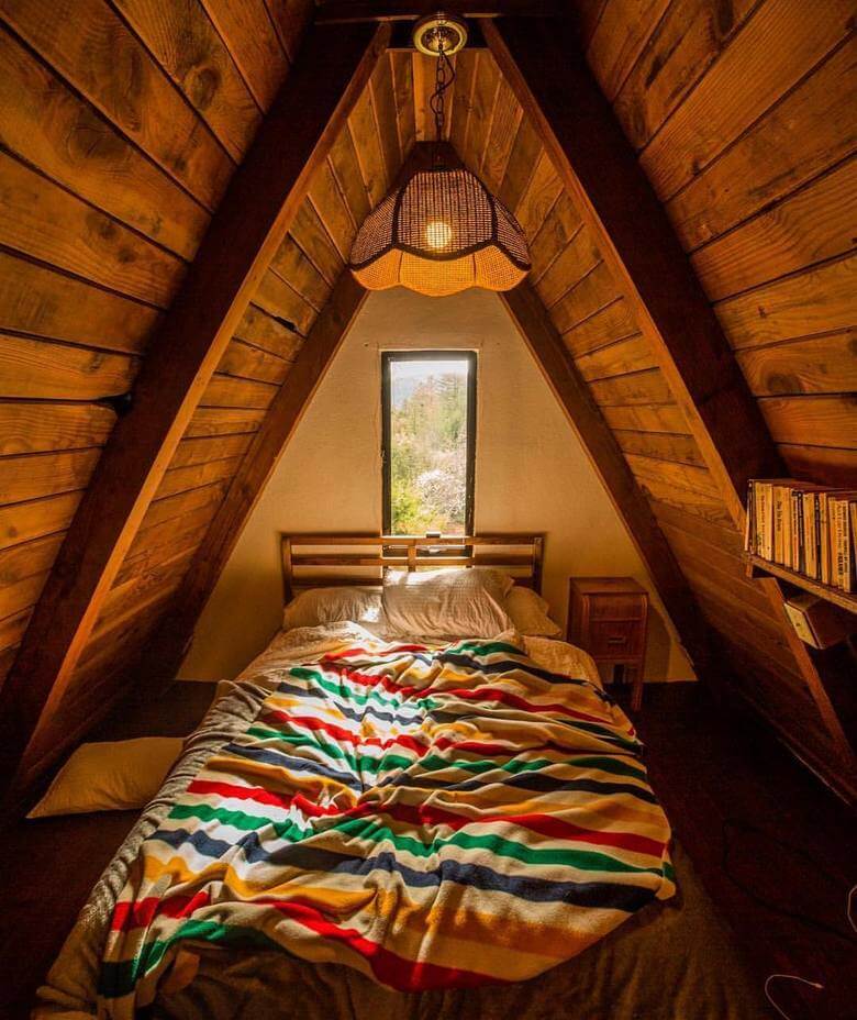 hippie boho style bedroom (18)