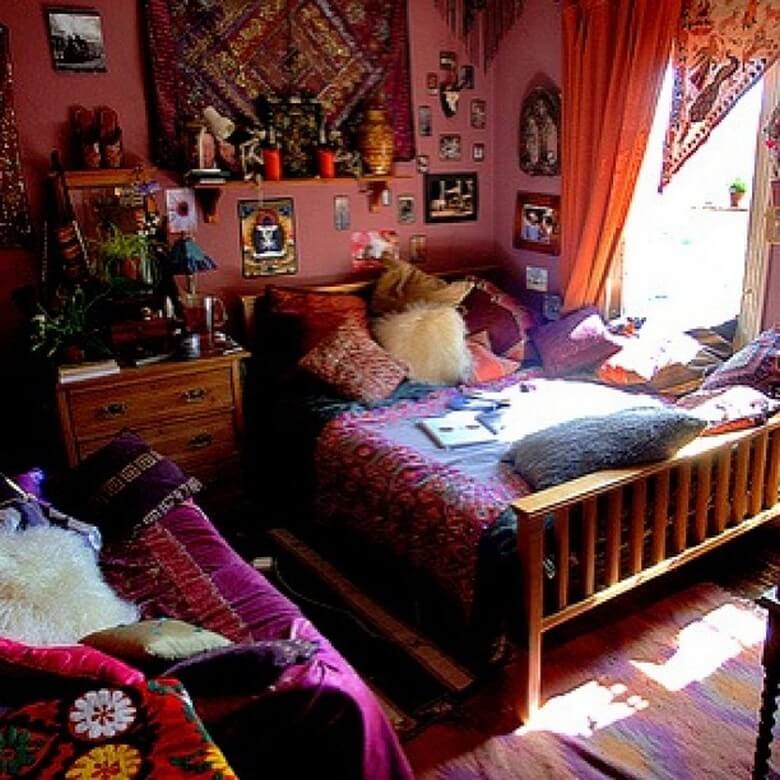 dream catcher hippie colorful decor bedroom