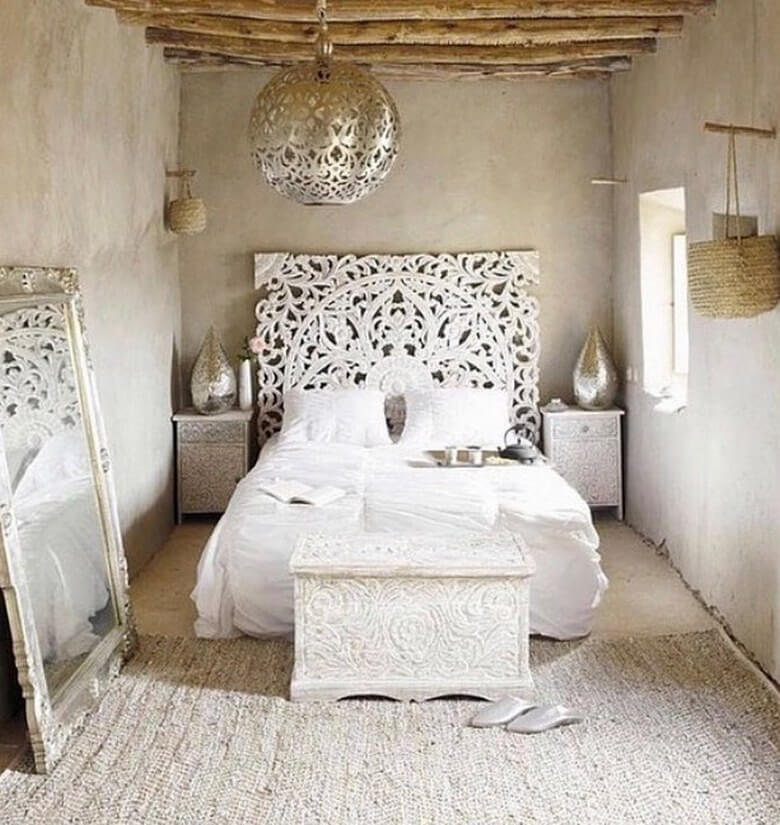 hippie boho style bedroom (49)