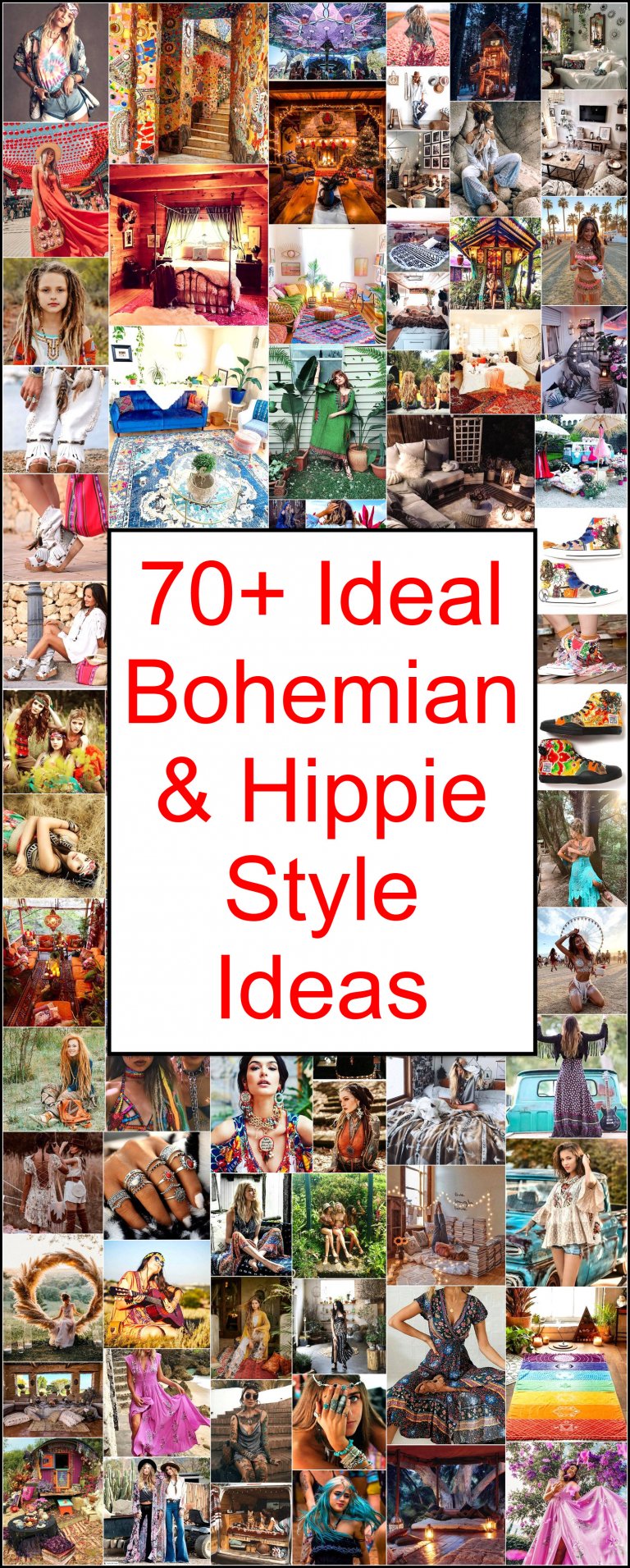 70+ Ideal Bohemian & Hippie Style Ideas | Hippie Boho Style
