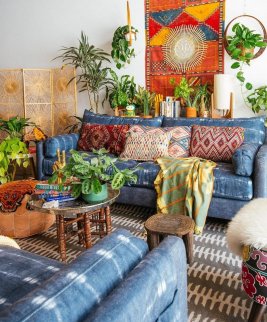 Boho Living Room Design and Decor Ideas | Hippie Boho Style