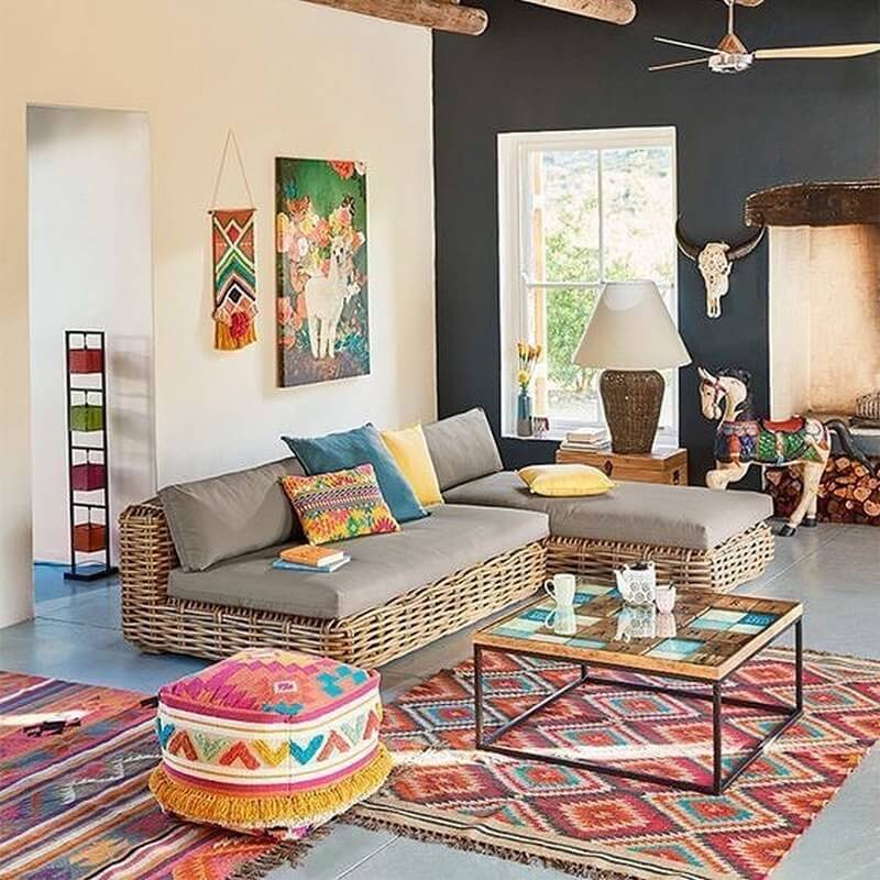 boho living room (34)