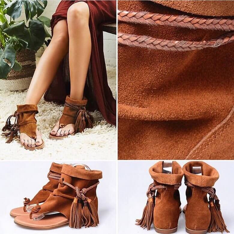 hippie boho shoes ideas (19)