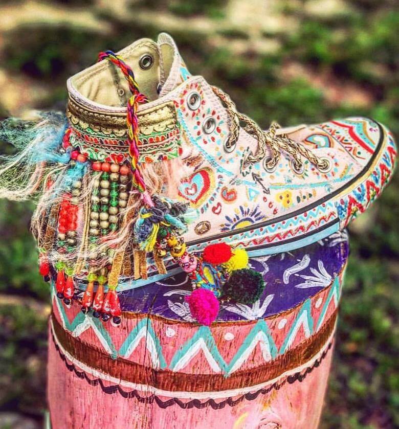 Zapatos 2024 hippie chic