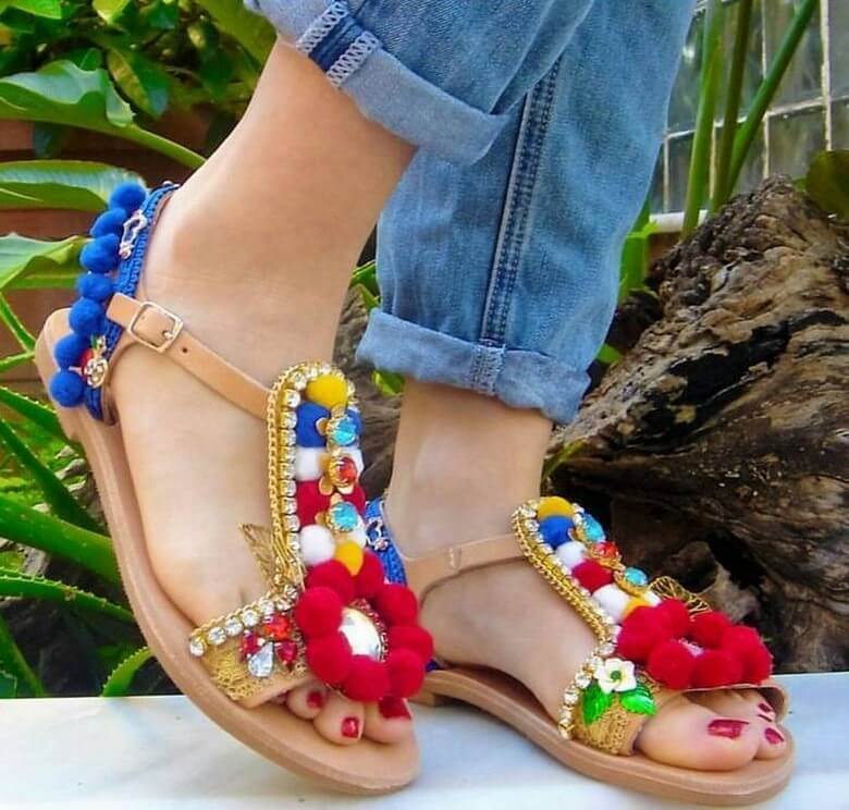 hippie boho shoes ideas (35)