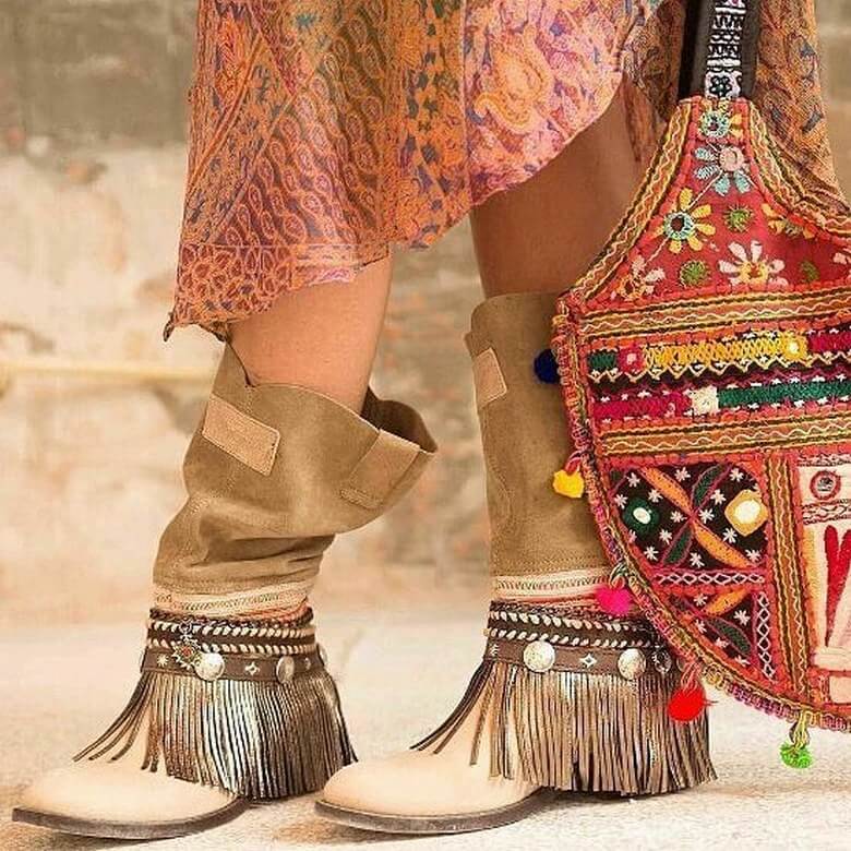 hippie boho shoes ideas (47)