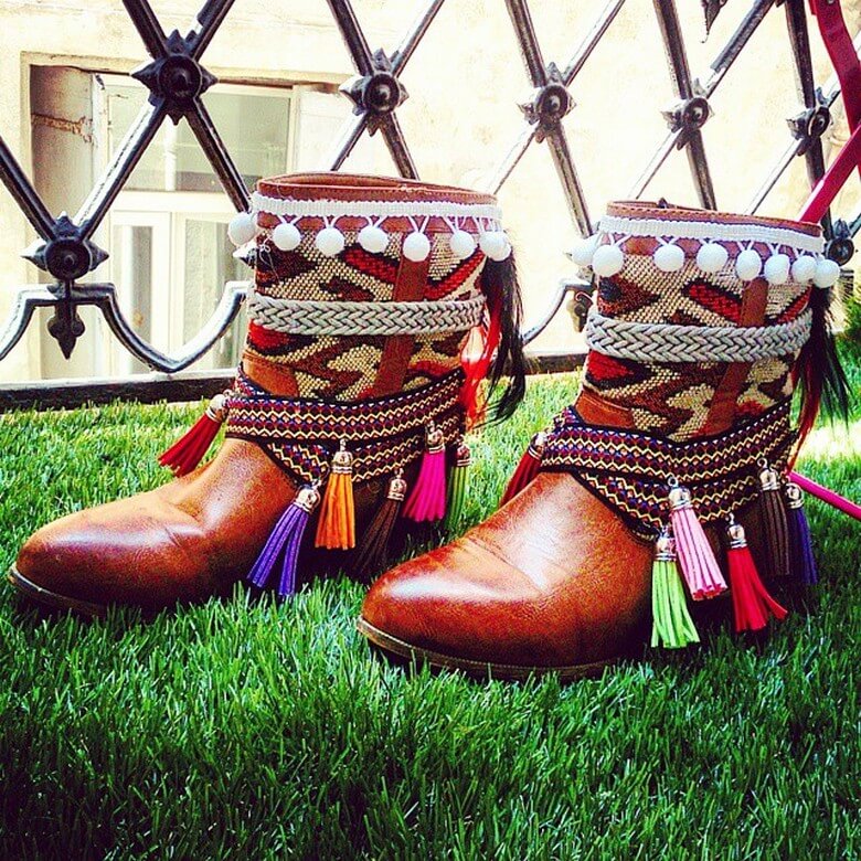 hippie boho shoes ideas (59)