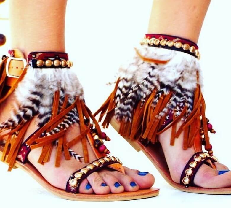 hippie boho shoes ideas (68)