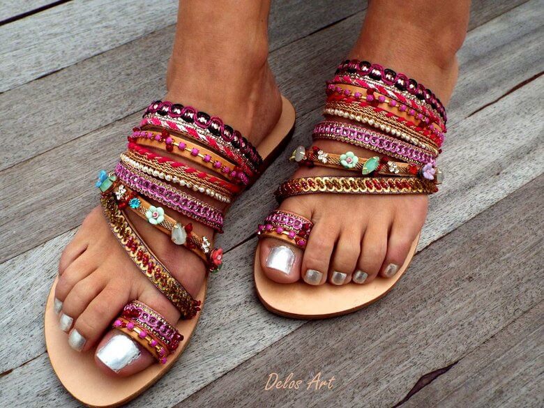 hippie boho shoes ideas (71)