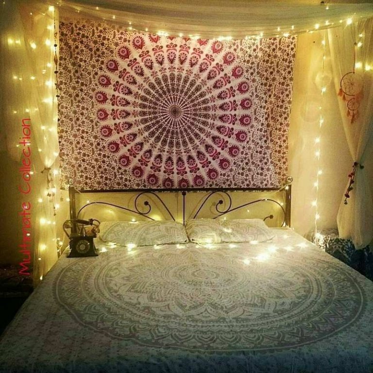 Wall Decor Ideas with Bohemian Tapestry Designs | Hippie Boho Style