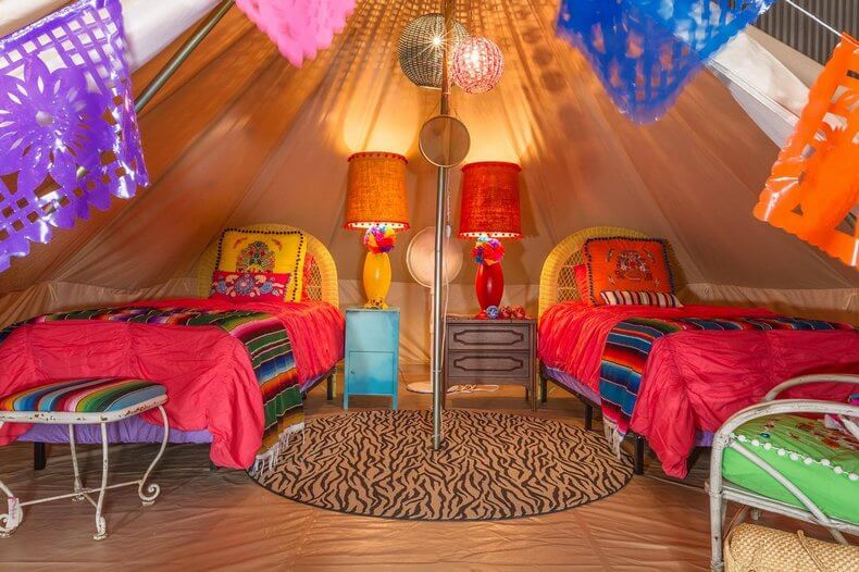 bohemian tent ideas (10)