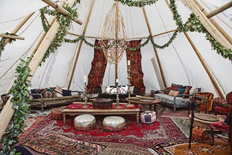 bohemian tent ideas (12)