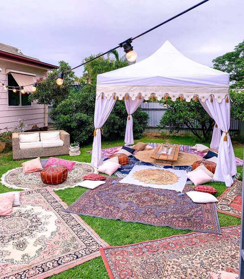 bohemian tent ideas (13)