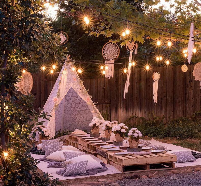 bohemian tent ideas (14)