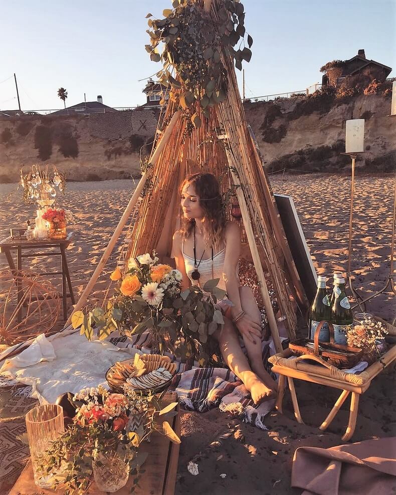 bohemian tent ideas (15)