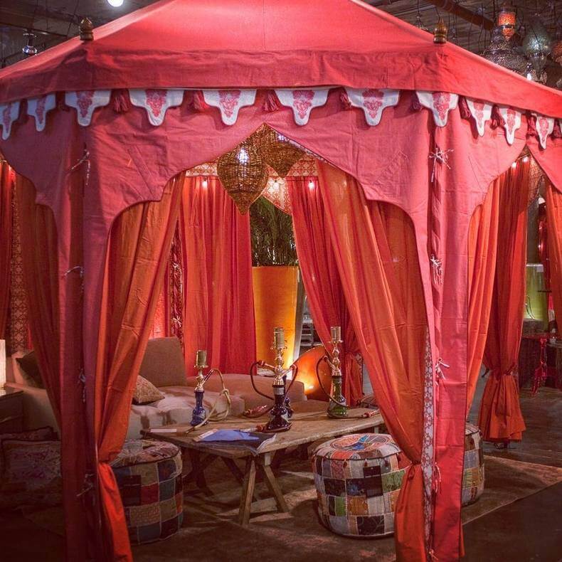 bohemian tent ideas (17)