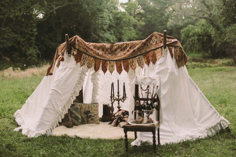 bohemian tent ideas (28)