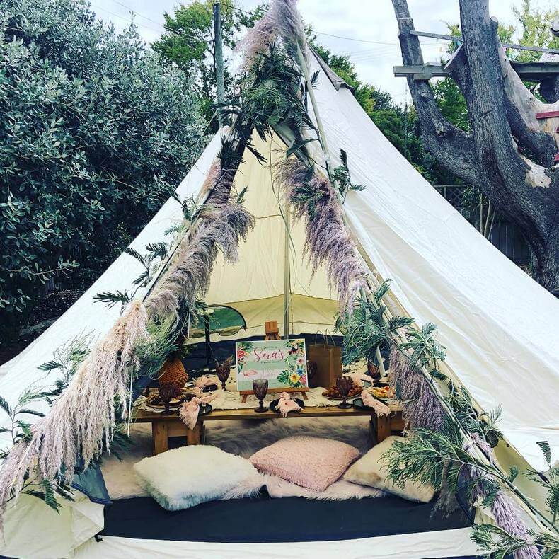 bohemian tent ideas (44)