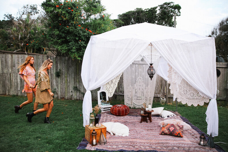 bohemian tent ideas (51)