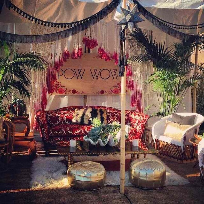 bohemian tent ideas (57)