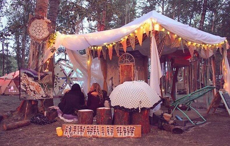 bohemian tent ideas (61)