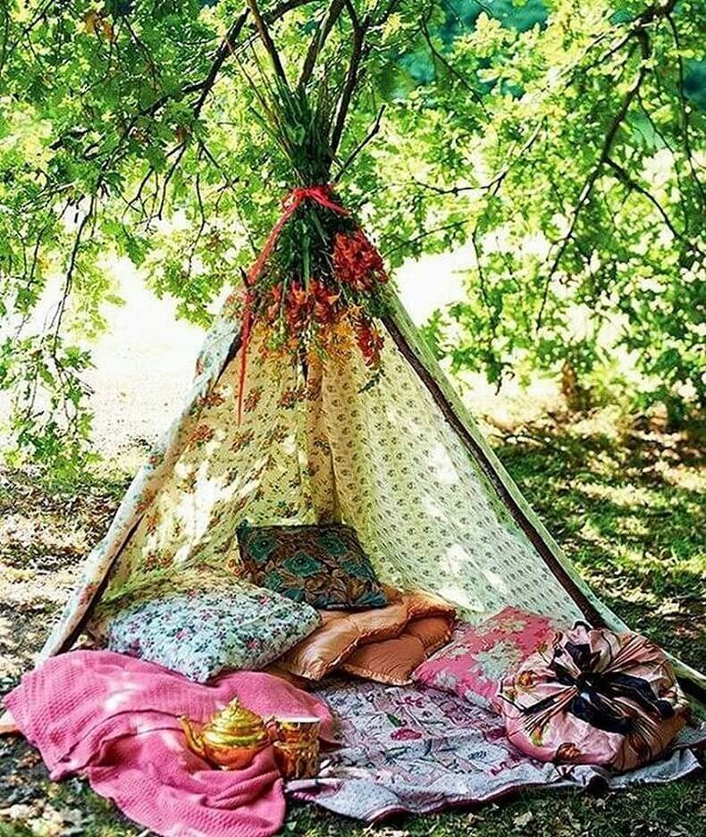 bohemian tent ideas (63)