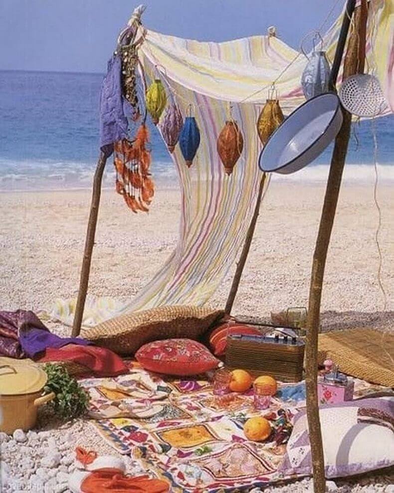 bohemian tent ideas (66)