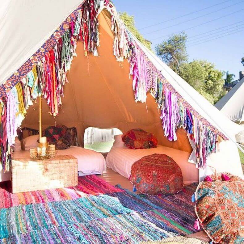 bohemian tent ideas (68)