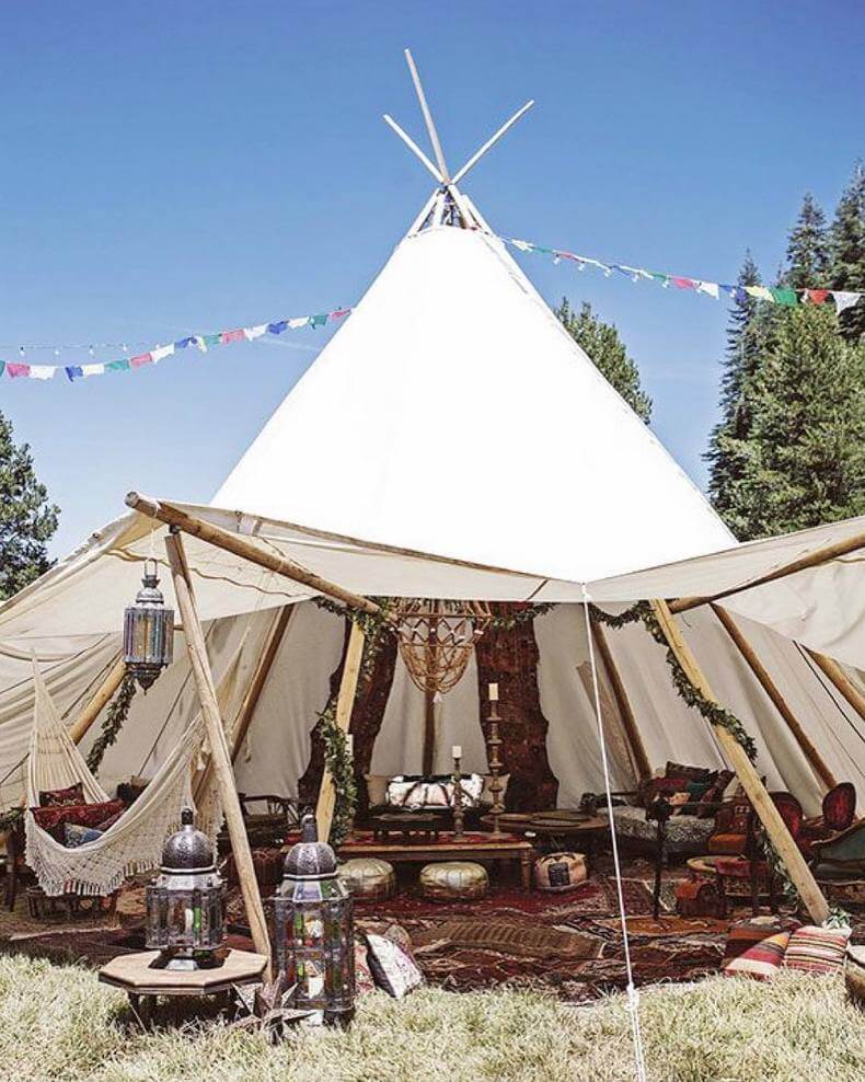 bohemian tent ideas (69)