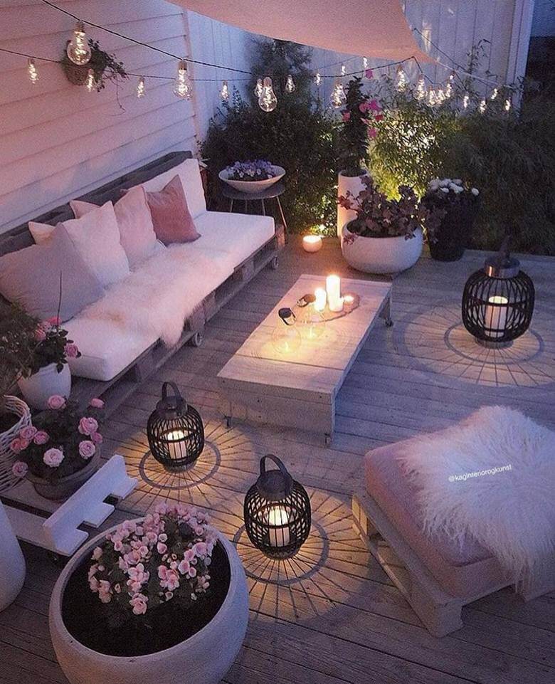 boho hippie garden and outdoor life (13)