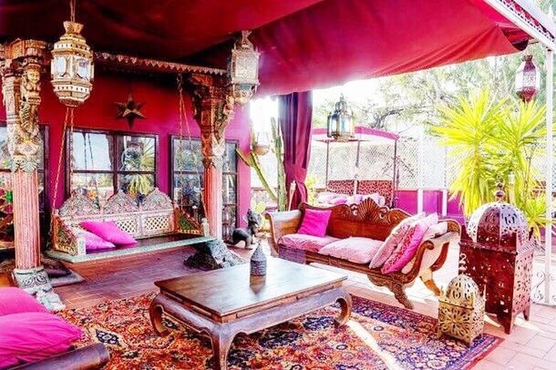 boho hippie garden and outdoor life (70)