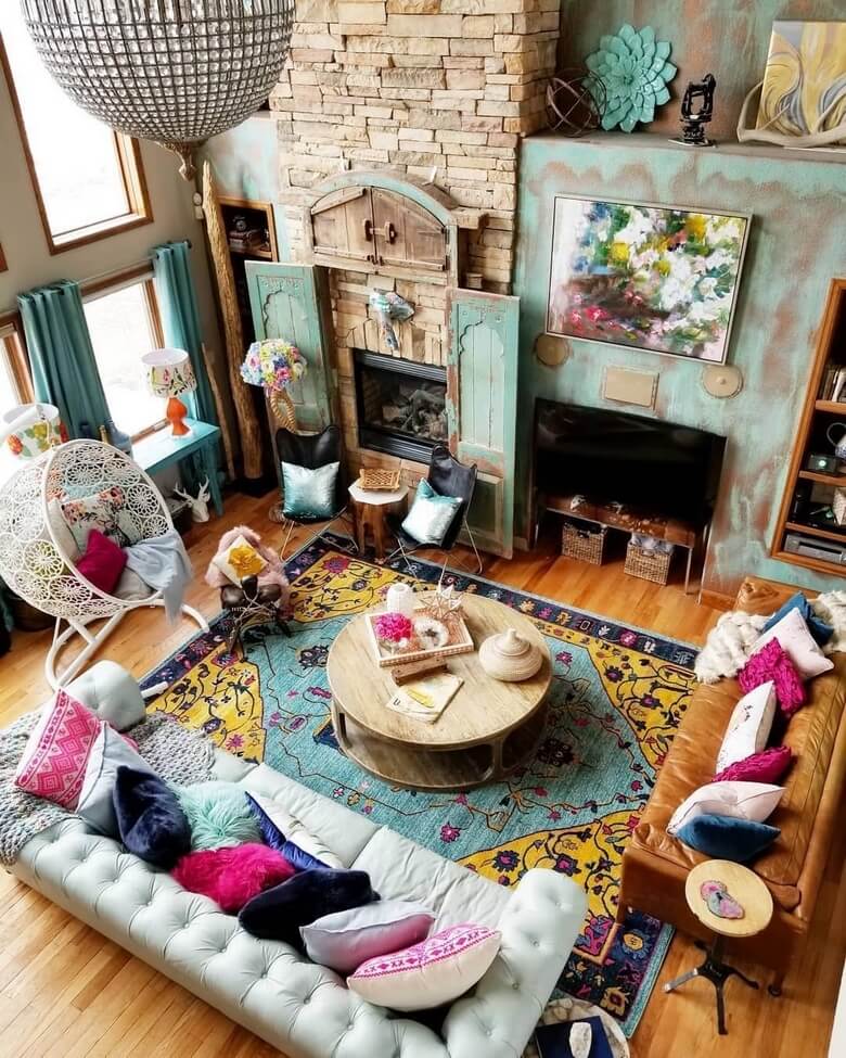 boho style room ideas (28)