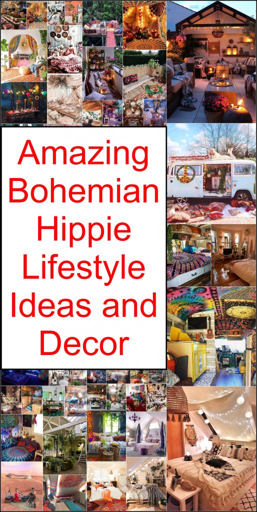 Amazing Bohemian Hippie Lifestyle Ideas and Decor | Hippie Boho Style