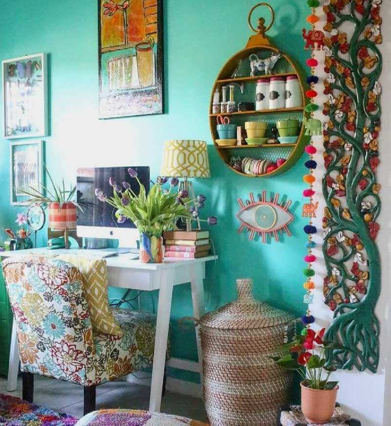 Minimalist Hippie Home Decor Ideas for Living room