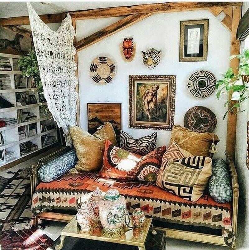 Boho & Hippie Style Home Decor Ideas and Designs Hippie