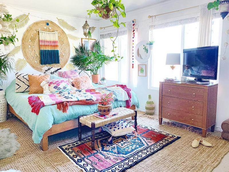 bohemian decor ideas (31)