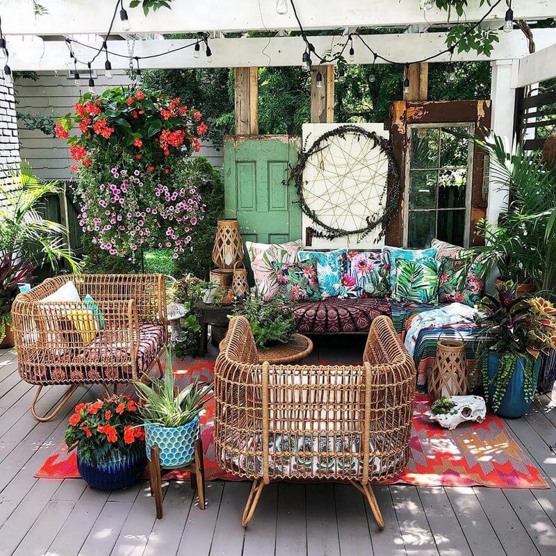 bohemian decor ideas (42)