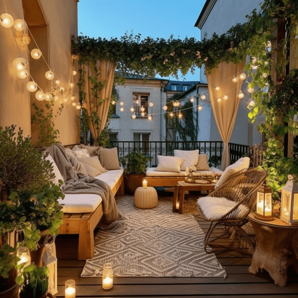 Bohemian Balcony Decor Ideas for a Boho Paradise (2)