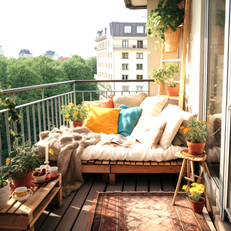 Chic and Colorful Bohemian Balcony Decor Ideas For A Boho Paradise ...