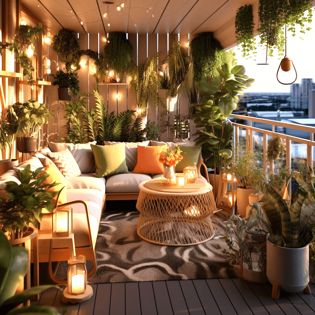 Bohemian Balcony Decor Ideas for a Boho Paradise (4)