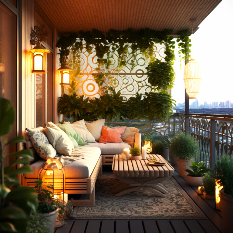 Chic and Colorful Bohemian Balcony Decor Ideas For A Boho Paradise