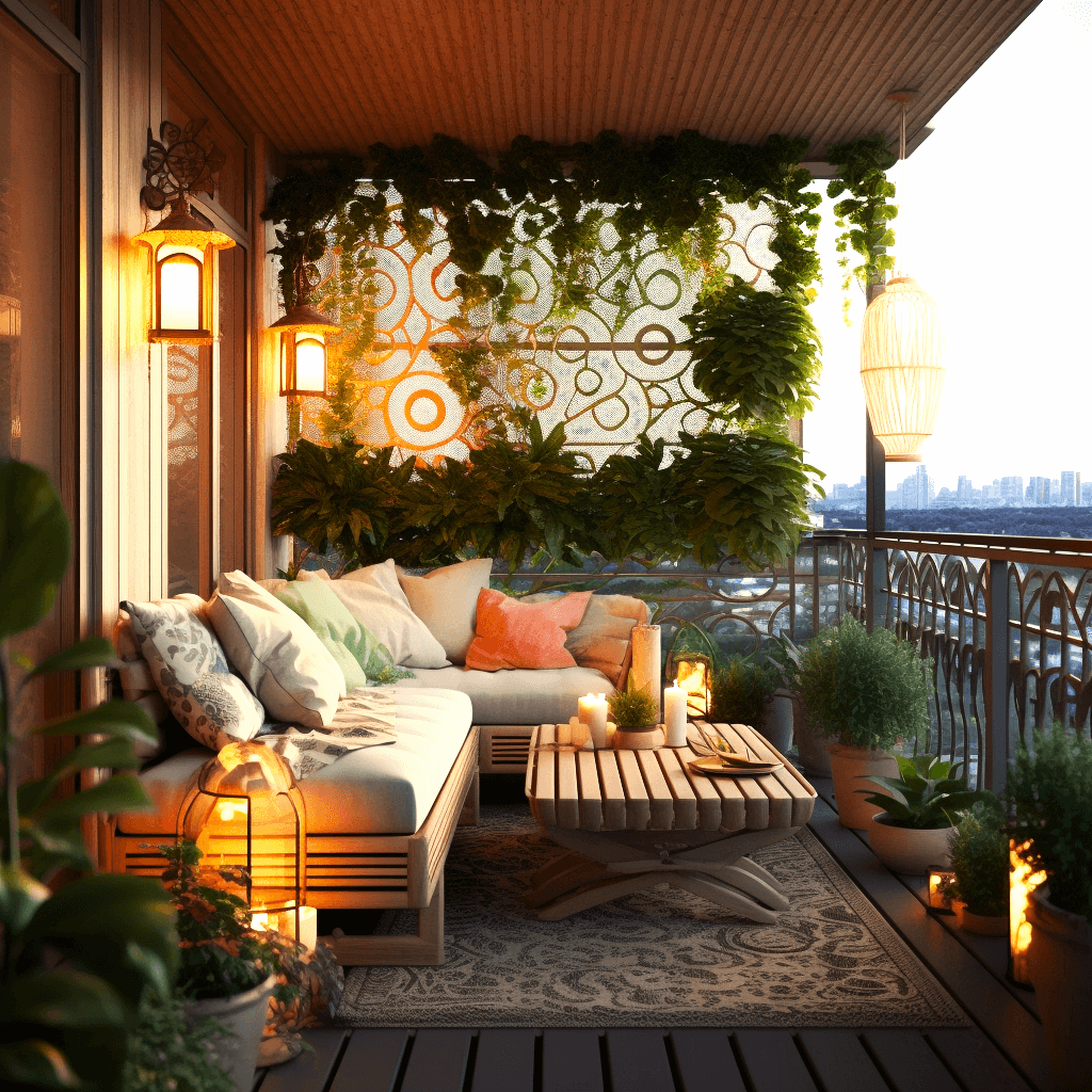Bohemian Balcony Decor Ideas for a Boho Paradise (8)