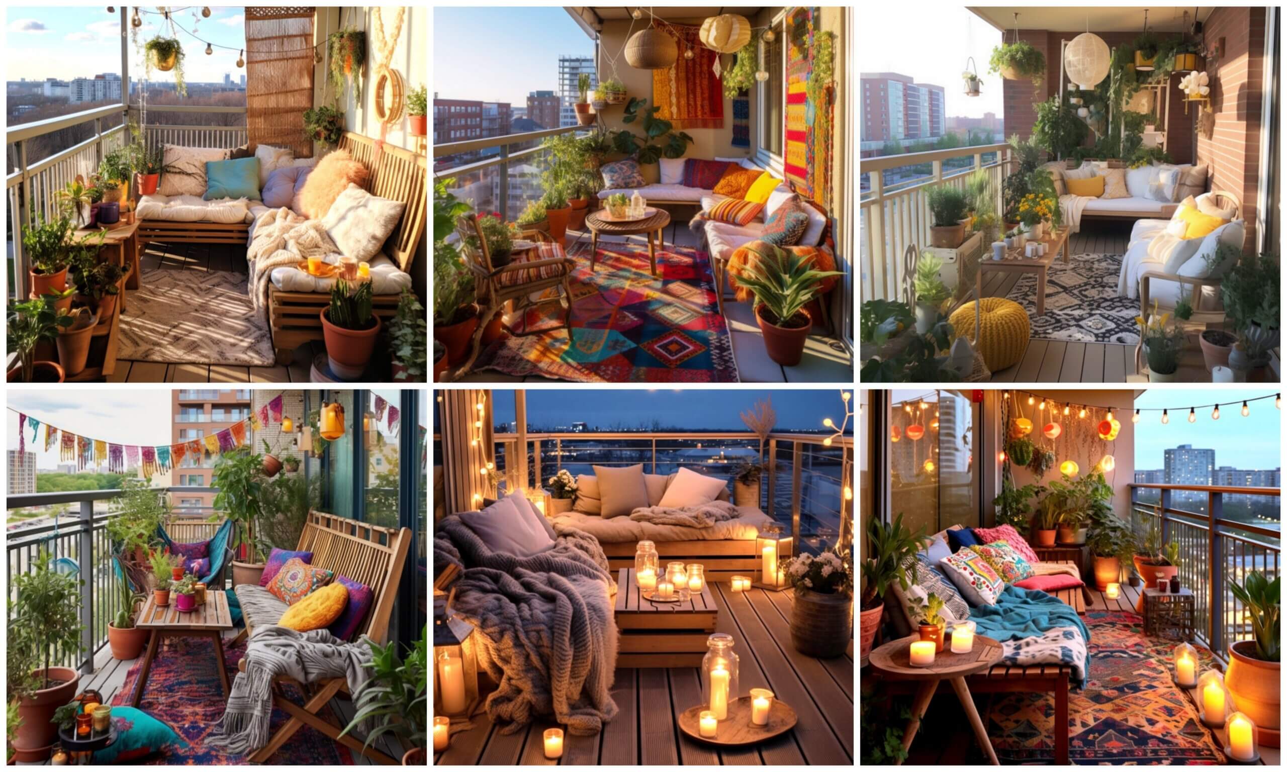 Bohemian Balcony Decor Ideas for a Boho Paradise