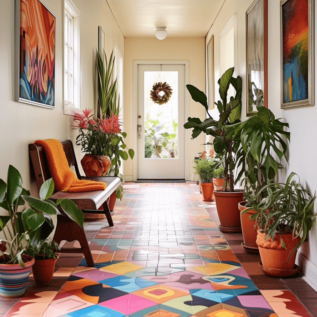 Wanderlust Meets Home Boho Hallway Design Tips (11)