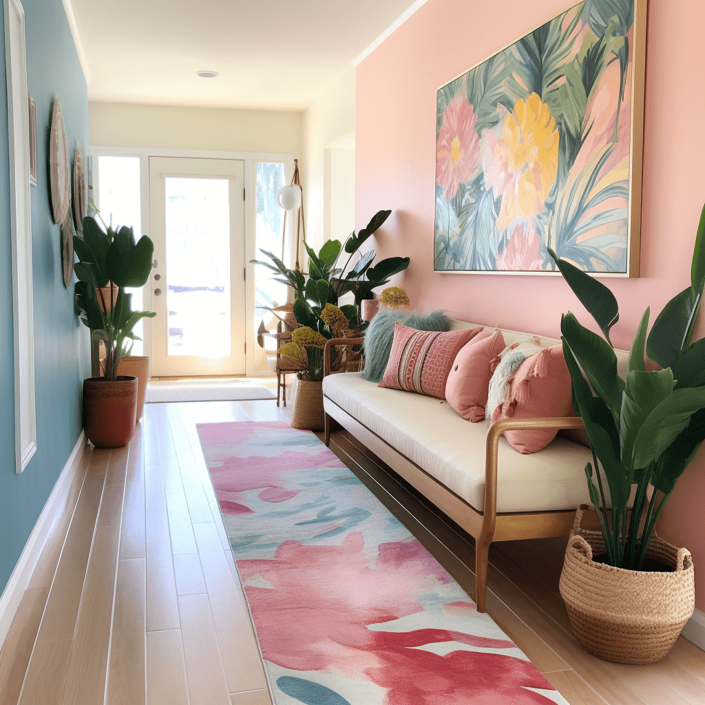 Wanderlust Meets Home Boho Hallway Design Tips (14)