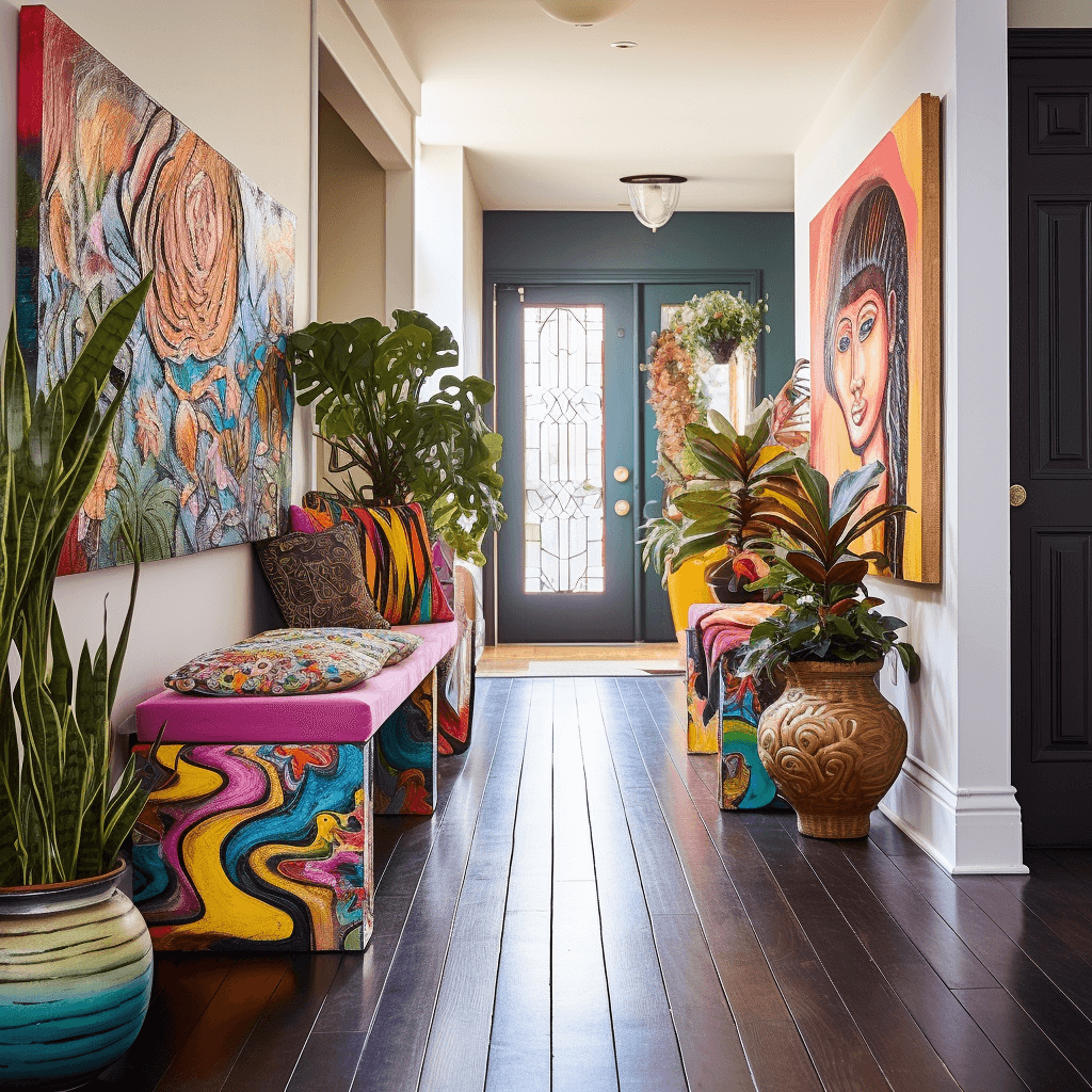 Wanderlust Meets Home Boho Hallway Design Tips (2)