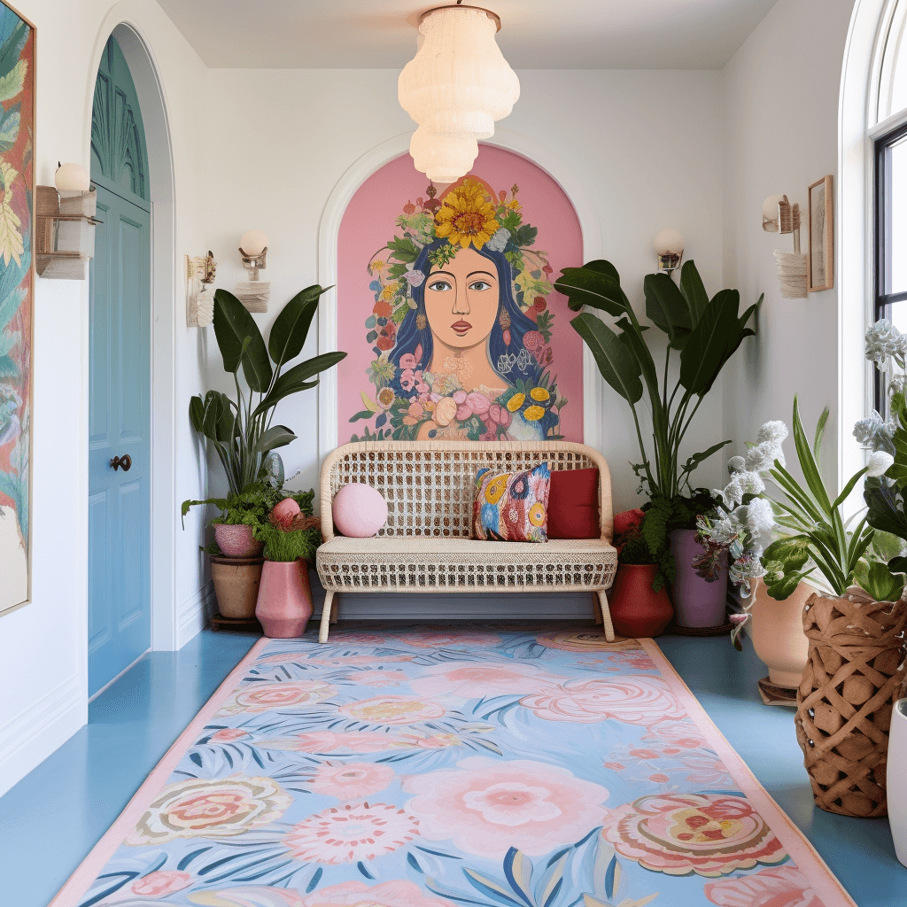 Wanderlust Meets Home Boho Hallway Design Tips (4)